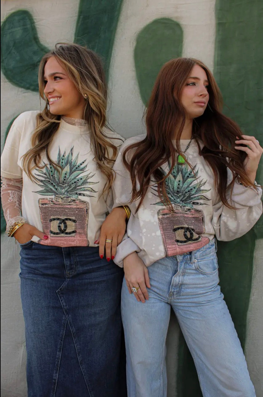 Agave Glitz Tee